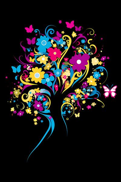 Kleurrijk Vlinderdans van Art & Soul Creations