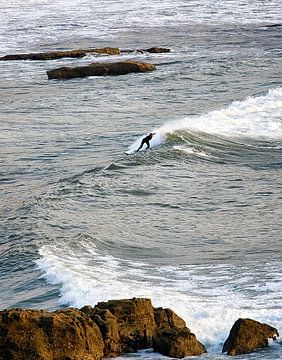 Surfing in the Algarve by Paul Teixeira