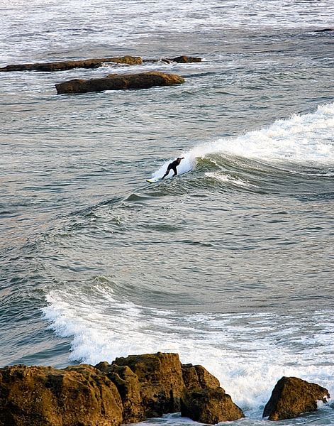 Surfen in de Algarve van Paul Teixeira