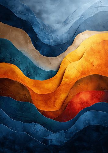 Collines à l'aube - Paysages 1.2