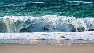 Wave by the sea from Vorupør by Derlach Photography