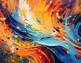 Schilderen in kunstkleuren