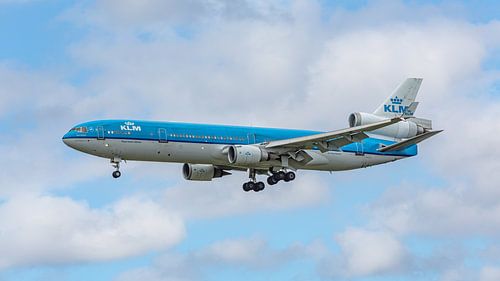 KLM McDonnell Douglas MD-11 passenger aircraft. by Jaap van den Berg