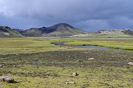 Iceland – Looming over the landscape in all its colourful splendour by Petra Peters