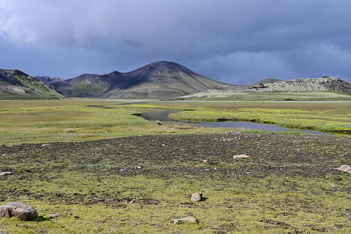 Iceland – Looming over the landscape in all its colourful splendour