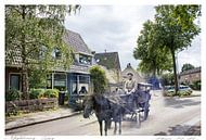 Magdaleenweeg / Zeeweg in Huizen (oud & nieuw serie) par Vincent Snoek Aperçu