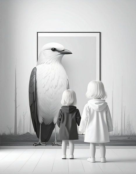 Vogel trifft Mädchen... von Ans Bastiaanssen