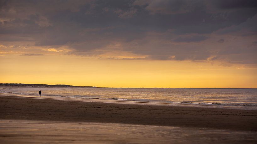 Herbst Strand von Patrick Rosenthal