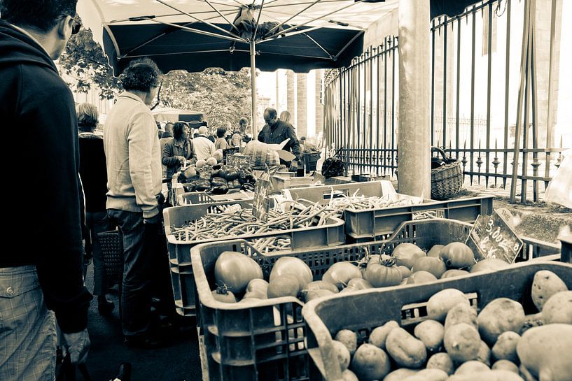 Marché Bergerac, France par Wilco Schippers