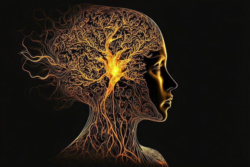 Dreaming of gold: the radiant pineal gland by Surreal Media