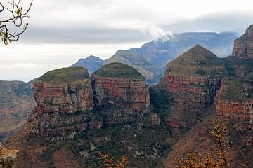 Berg Trio "De drie Rondavels" ZuidAfrika