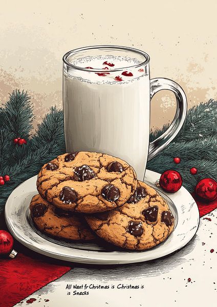 Weihnachten lustiges Poster von crack head