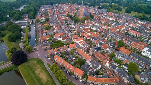 Uitzicht op Naarden Vesting