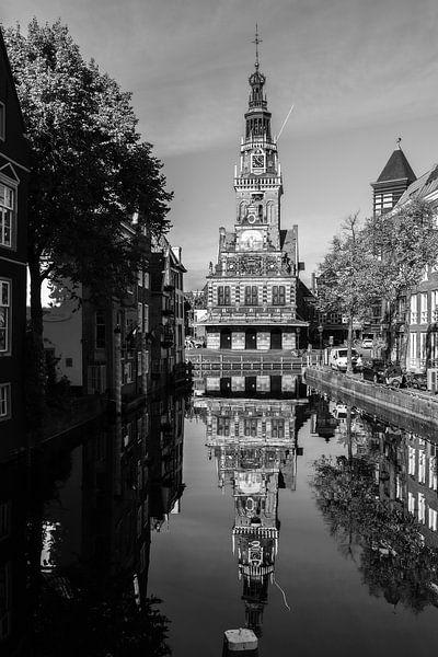 Waagtoren Alkmaar black and white by Maaike Brink