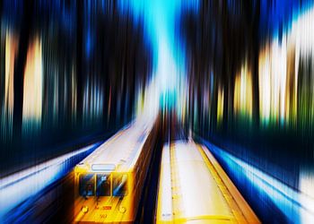 Berlin Prenzlauer Berg - U-Bahnlinie 2