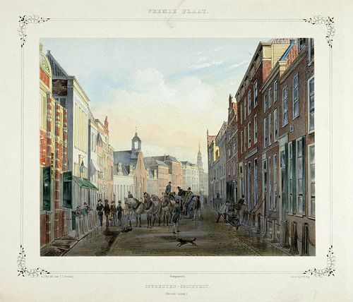 Studentensocieteit aan de Breedestraat in Leiden, 1835 - 1898