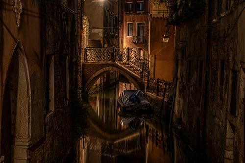 Picturesque Venice in the evening by Bob Janssen