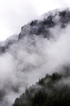 Nebel in den Bergen von Anouschka Hendriks