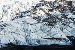 IJsland Gletsjer van René Schotanus
