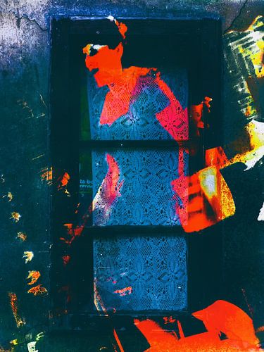 De vrouw in het raam