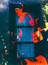 The woman inside the window von Gabi Hampe Miniaturansicht