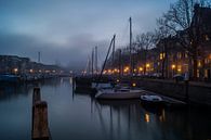 Nieuwe Haven - Dordrecht van Jan Koppelaar thumbnail