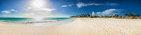 Strand op het eiland Aruba in het Caribisch gebied. van Voss Fine Art Fotografie thumbnail