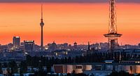 Berlijn - Mitte bij zonsopgang van Frank Herrmann thumbnail