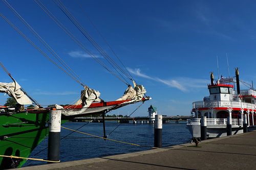 gekwebbel op het lint