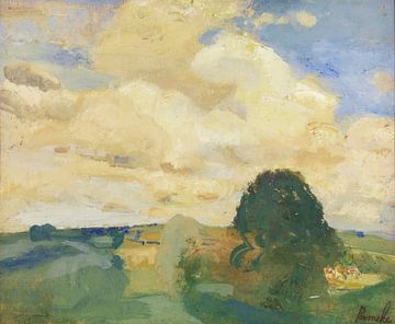 Landscape in Devon, Constant Permeke, 1914-18 by Atelier Liesjes