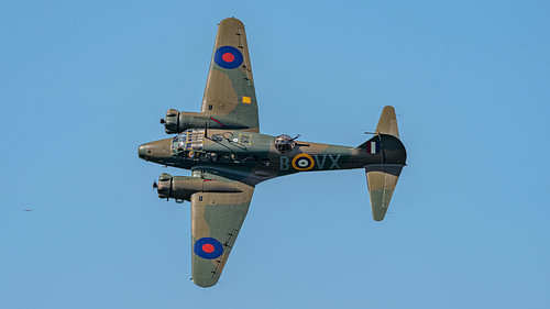 Avro Anson bommenwerper.