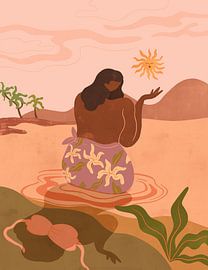 Coucher de soleil sur Arty Guava