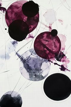 Coloured circles in abstract - Creative by Poster Art Shop