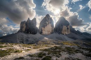 Dolomiten im Morgenlicht