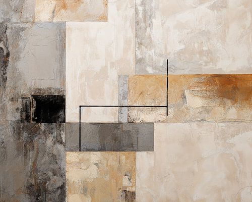 Abstract Earth tones