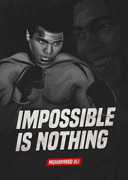 Muhammad Ali geweldige citaten van DEN Vector