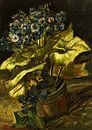 Cineraria's, Vincent van Gogh von Meisterhafte Meister Miniaturansicht