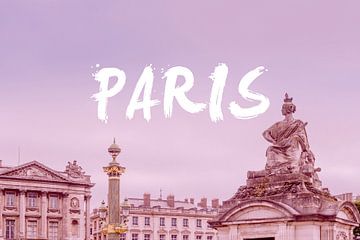 Purpleskyparis Verhouding2x3 van Grace Digital Art Co