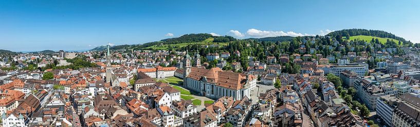 The monastery quarter of Sankt Gallen by Markus Keller