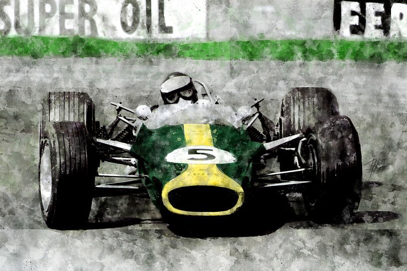 Jim Clark by Theodor Decker