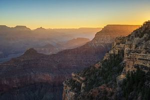 Grand Canyon bei Sonnenaufgang von Martin Podt