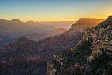 Grand Canyon bij zonsopgang
