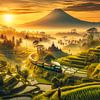 Javanese Dawn - Train Through Paradise by Jeroen Kleiberg