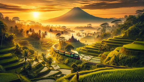 L'aube javanaise - Le train du paradis sur Jeroen Kleiberg