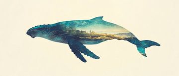 Welt im Wal von Poster Art Shop