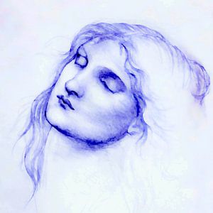 Liebe in Indigo Blau