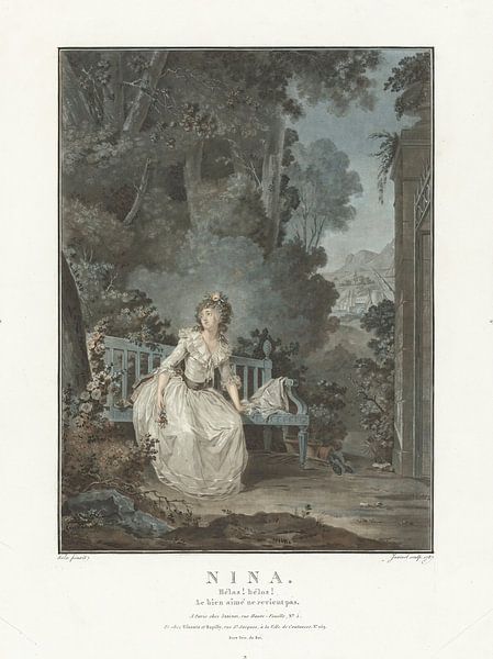 Porträt, Jean François Janinet, 1787 von Atelier Liesjes