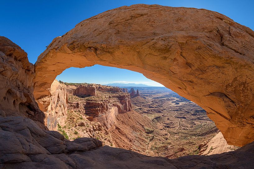 Sunrise at Mesa Arch: A Moment of Magic I by Gerry van Roosmalen