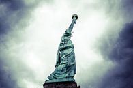 La splendeur cachée de la Liberté : un point de vue unique sur la Statue de la Liberté à New York 07 par FotoDennis.com | Werk op de Muur Aperçu