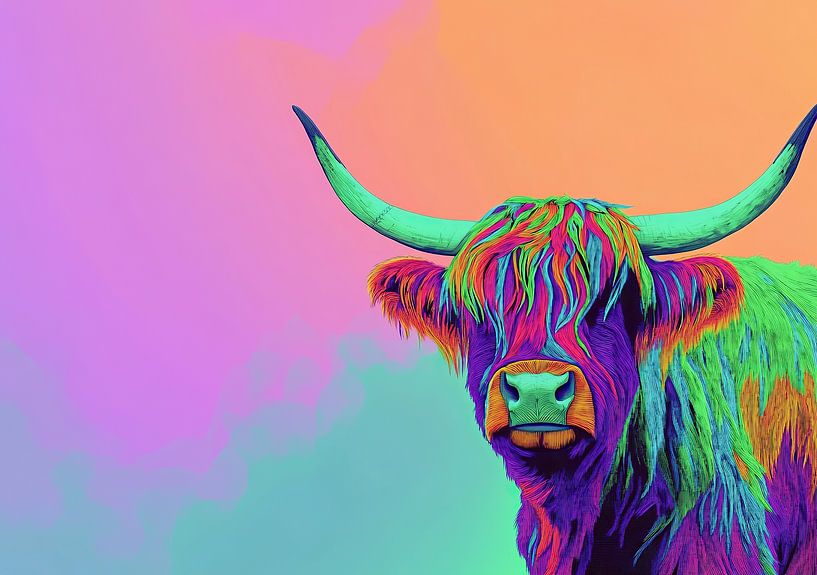 Scottish Highlander Highland Cow Cattle by Niklas Maximilian